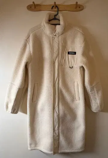 NERDY 플리스 롱 자켓