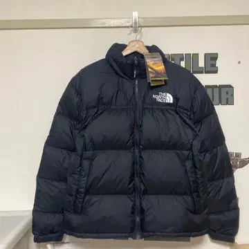 택 포함 새상품 THE NORTH FACE 블랙 다운 자켓 XL