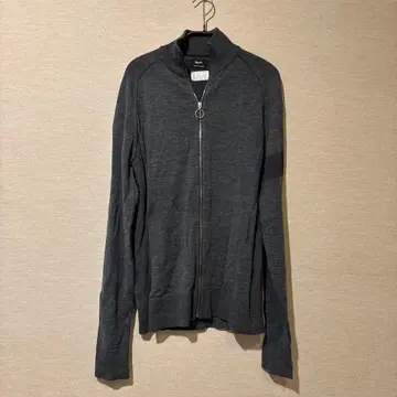 라파 다크 그레이 집업 가디건