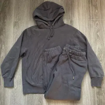 GU 헤비웨이트 맨투맨 셋업 그레이 S