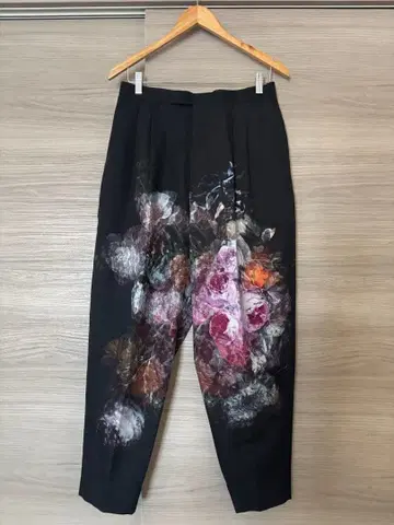 LAD MUSICIAN 라드 뮤지션 팬츠 플라워 블랙