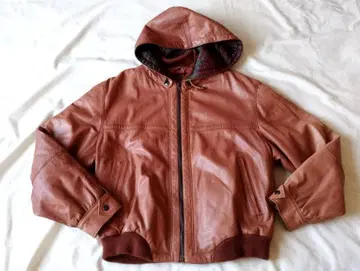 Bruno Magli ITALY 2WAY 후드 부착 양가죽 자켓