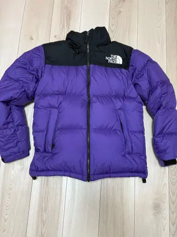 THE NORTH FACE 다운 자켓 M 퍼플/블랙 눕시