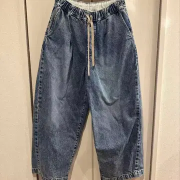 저널 스탠다드 이지 데님 와이드 팬츠 38