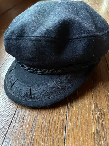 GREEK FISHERMAN'S CAP 블랙 헌팅 캡