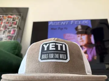 예티 YETI 낚시 코듀로이 메쉬 캡 베이지