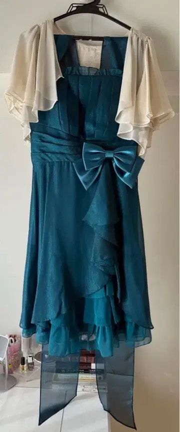 드레스 파티 포멀 2차 모임 볼레로 포함