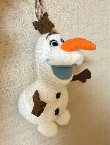 디즈니 올라프 키링 봉제 인형