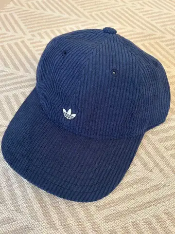 adidas 네이비 코듀로이 캡 M/L