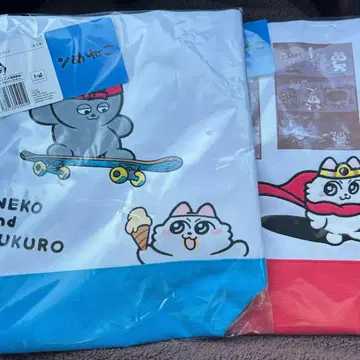 고양이 토트백 빨파