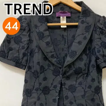 TREND 상의 아우터 자켓 블랙 44 [ CT1797 ]