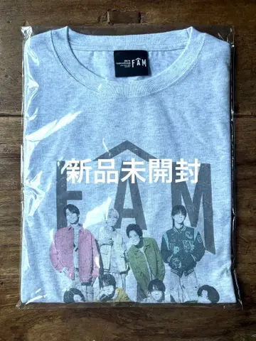 [미개봉 새상품] timelesz FAM 투어 굿즈 티셔츠