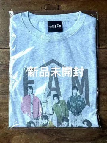 [미개봉 새상품] timelesz FAM 투어 굿즈 티셔츠