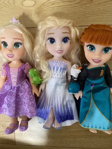 프린세스 인형 세트 라푼젤 안나 엘사