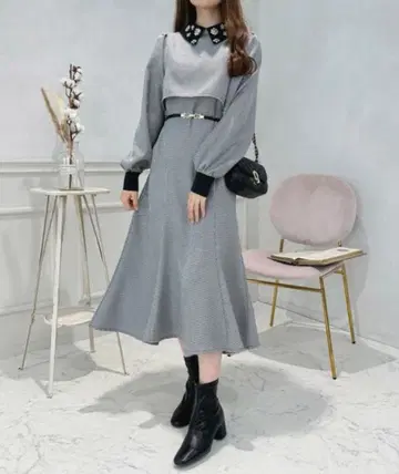 아프레 주르 모듬 비쥬 컬러 원피스