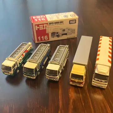 트랙 컬렉션 5대 토미카 1대 세트