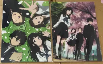 미개봉 빙과 클리어 파일 2매