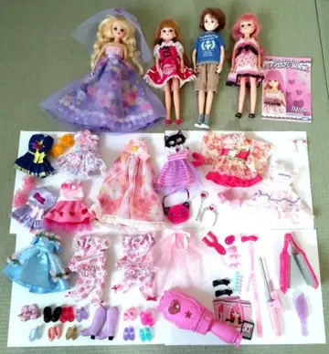 리카짱 인형 의류 잡화 세트 트리플 컬러 체인지 하루토 군 미사키 짱