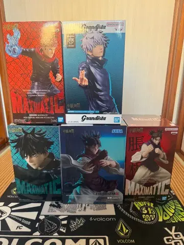 최신 피규어 인형뽑기 경품 묶음 판매 주술회전 5세트