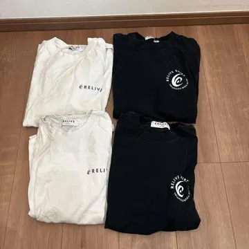 라이브 t셔츠 4장 세트 LL 코튼 100%