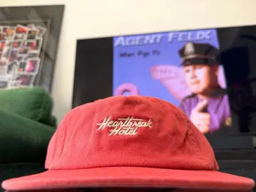 P&Co 스케이트보드 캠핑 캡 레드