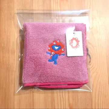 [ 완판 ] 미야쿠미야쿠 자수 타월 손수건 심플 핑크 만박