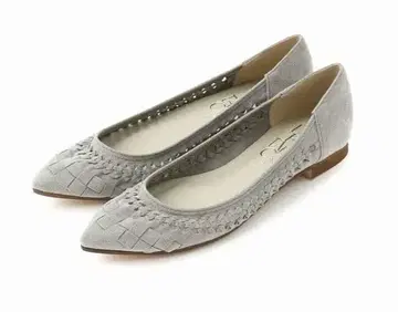 [ 새상품 ] LE TALON 포인티드 사시 메쉬 플랫