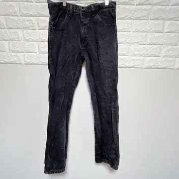 블랙 데님 팬츠 [ M ] 31x30 심플 평소 착용감 최적