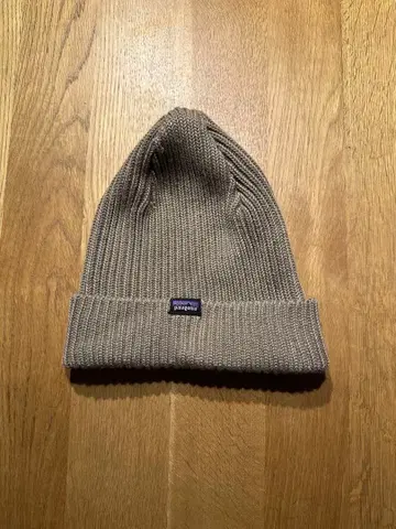 베이지 니트 모자 아크릴제