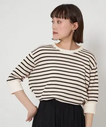 새상품 택 포함 그린 라벨 릴랙싱 at ease 와플 슬리브 T