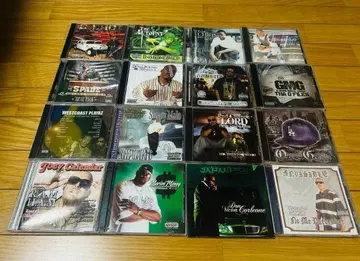 G-rap 치카노 랩 CD 묶음 판매 17장 (2장 세트 포함)