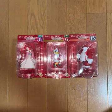 디즈니 크리스마스 오너먼트 2025 베이맥스, 데이지, 아리엘 세트