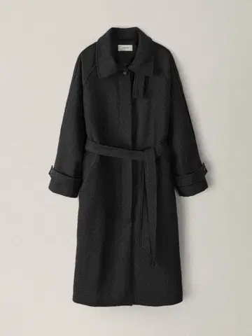 OHOTORO 더블린 롱 코트 차콜