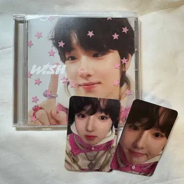 NCT WISH 사쿠야 CD 트레이딩 카드 포함