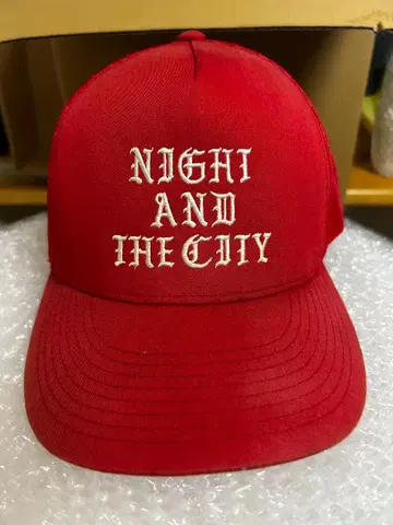 [레어] lafayette 트래커 캡 빨간색