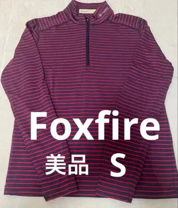 폭스파이어 여성용 하프 지퍼 티셔츠 가을/겨울 새상품급 S 속건성