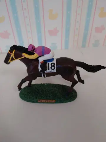 더비 2관마 서니 브라이언 경마 피규어