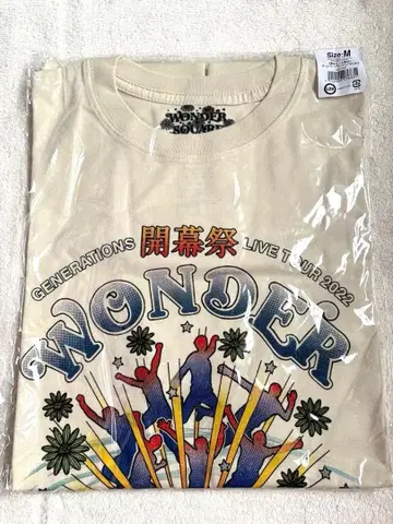 GENERATIONS 아트워크 T셔츠 M 사이즈