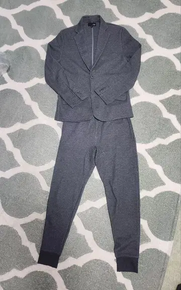 RUBIK 맨투맨 셋업 자켓 캐주얼 M 그레이