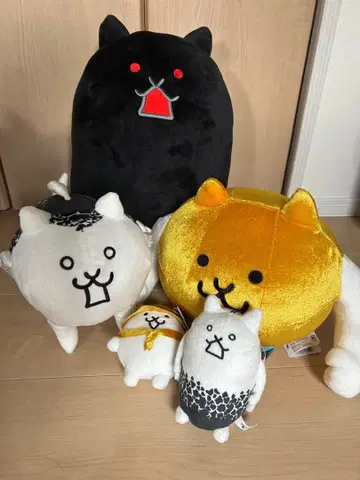 냥코 대전쟁 봉제 인형 묶음 판매 5체