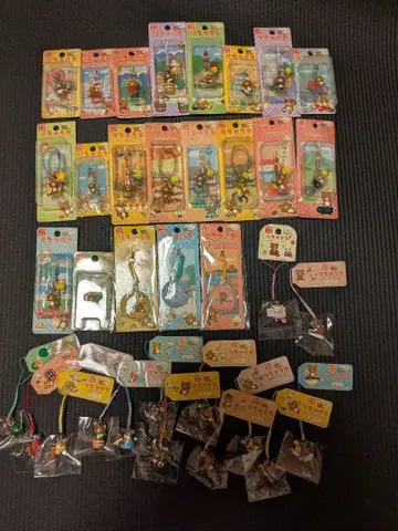 지역 한정 리락쿠마 세트 지역 한정 스트랩 끈 키링