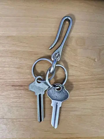 스테인리스 스틸 후크형 키링