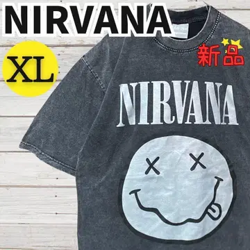 닐바나 NIRVANA 해외 밴드 락 티셔츠 미사용 새상품 2804 XL