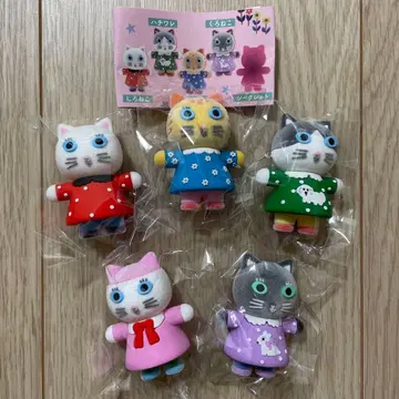 yumi kitagishi 하얀 고양이와 친구들 피규어 컬렉션