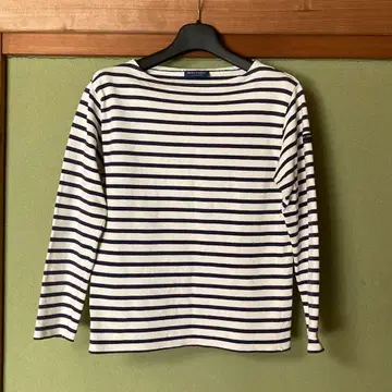 SAINT JAMES 스트라이프 긴팔 T셔츠