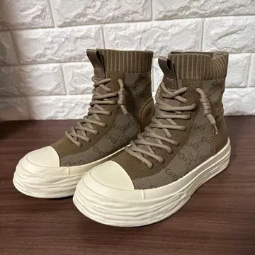 하이컷 스니커즈 부츠