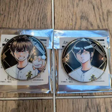 다이아몬드 A 랜덤 메탈 캔뱃지 사와무라 후루야