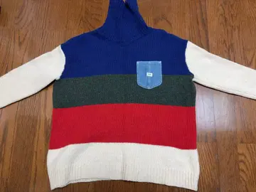 Lee 니트 스웨터 긴팔 포켓 부착