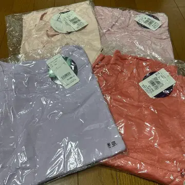 반팔 T셔츠 세트 4색