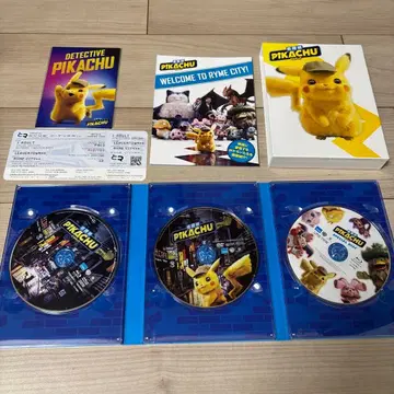 DETECTIVE PIKACHU 3장 블루레이 혜택 포함